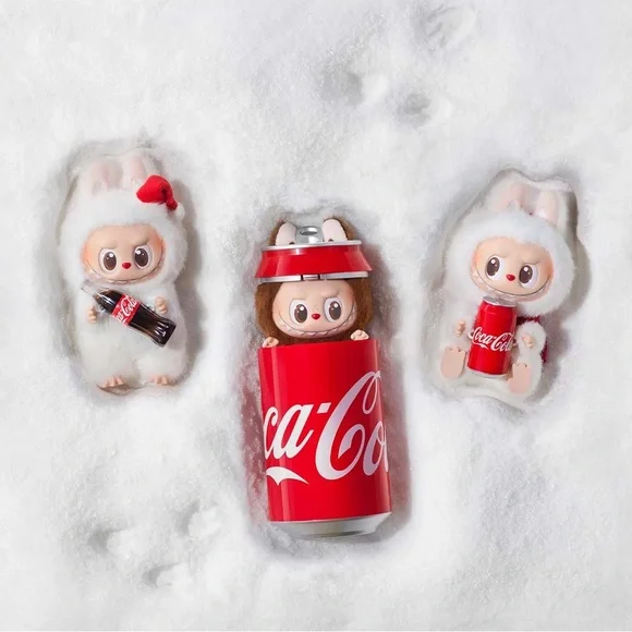 LABUBU THE MONSTERS コカ・コーラ HAPPY FACTOR Happy Factor - Coca Cola Labubu - Authentic POP MART (Pop